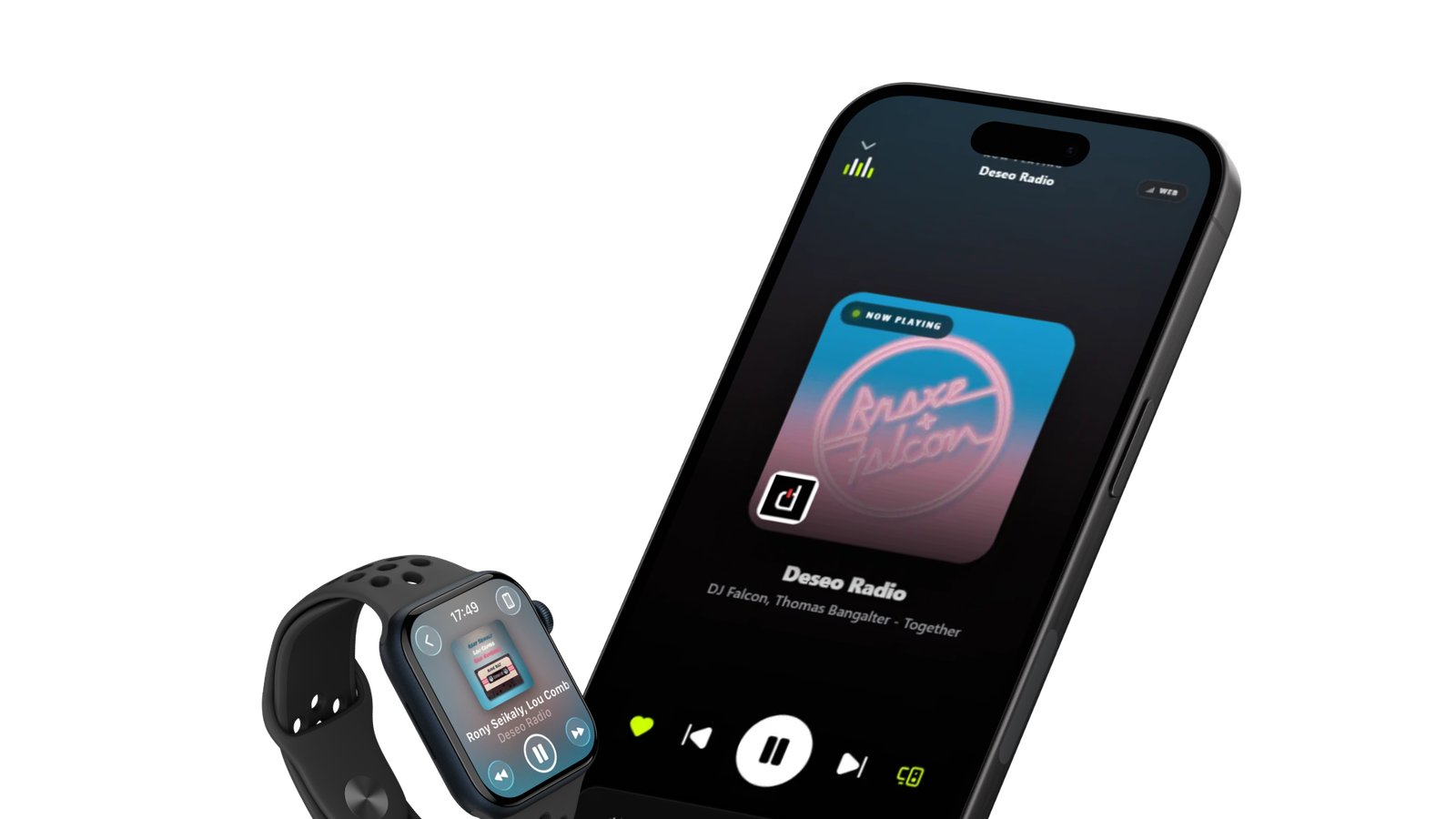 iRadios in iPhone and Apple Watch